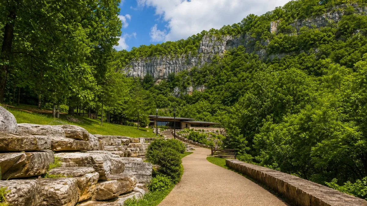 Nearby Attractions cave guide illustration